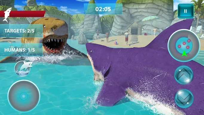 Shark Attack Sim: Hunting Game screenshots