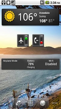 Airplane Mode Widget screenshots