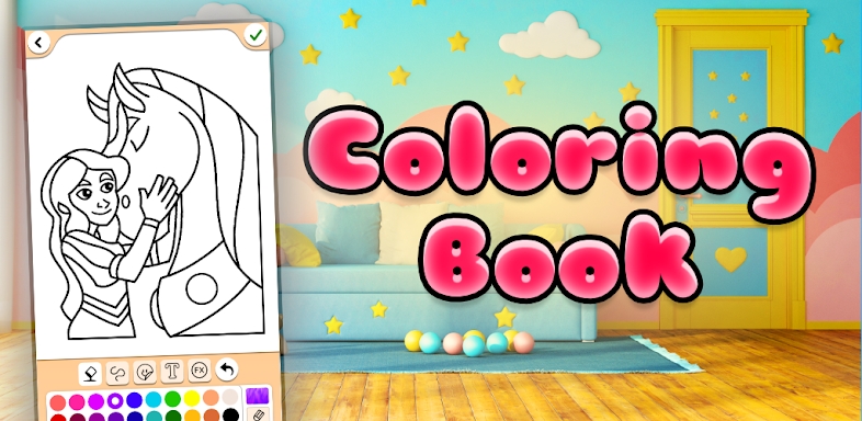 Coloring Book: ColorMaster screenshots