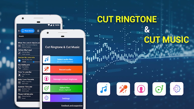 MP3 Cutter and Ringtone Maker screenshots