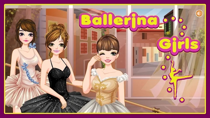 Ballerina Girls Dress up games screenshots