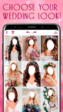 Wedding Hairstyles on photo screenshots