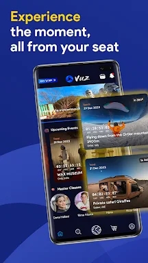 VUZ: Live 360 VR Videos screenshots