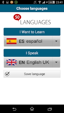 Learn Spanish - 50 languages screenshots
