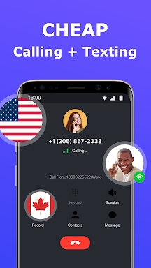 2nd Phone Number - Call & Text screenshots