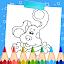 Blue’s Coloring Book clues icon