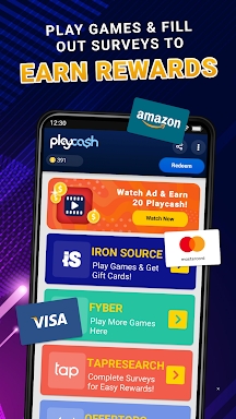 Playcash App Earn Big Rewards screenshots