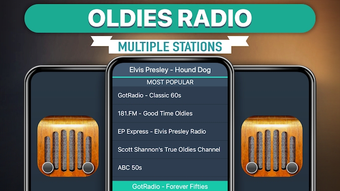 Oldies Radio Favorites screenshots