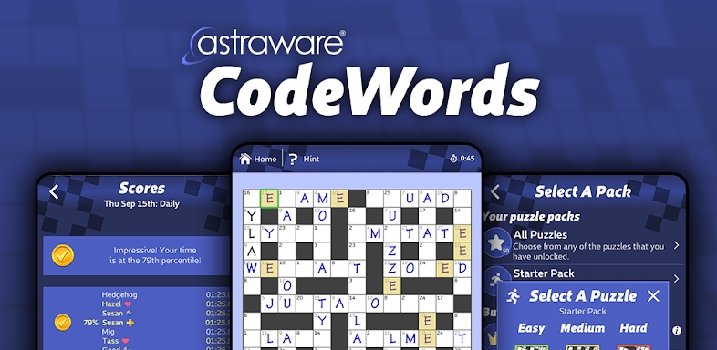 Astraware CodeWords screenshots