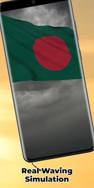Bangladesh Flag Live Wallpaper screenshots