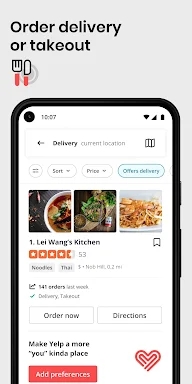 Yelp: Food, Delivery & Reviews screenshots