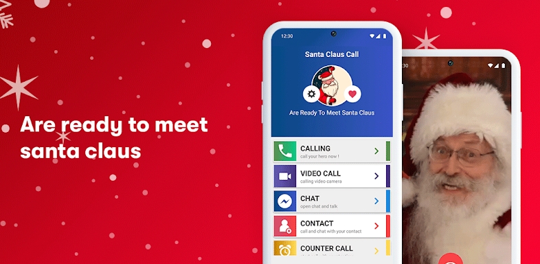 Santa Claus Video Call Prank screenshots
