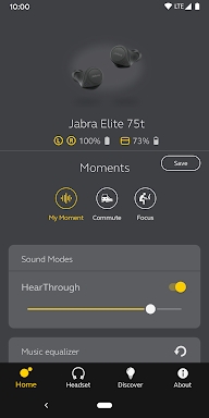 Jabra Sound+ screenshots