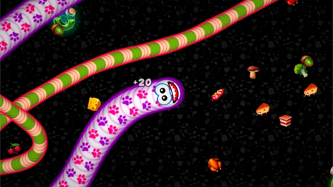 Worms Zone .io - Hungry Snake screenshots