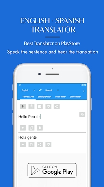 Spanish English Translator-Tra screenshots