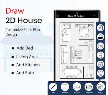 House Design Floor Plan App 3D screenshots