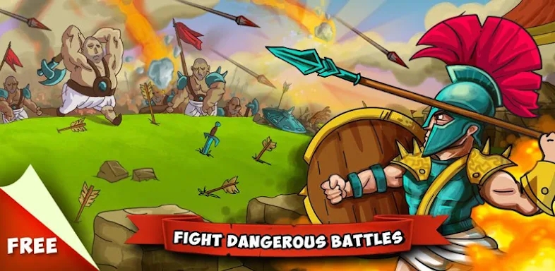 Spartan Warrior Defense screenshots
