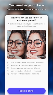 PhotoAI: AI Photo Enhancer screenshots