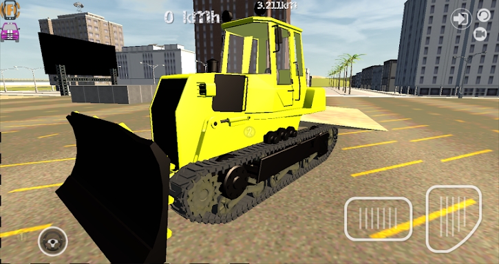Bulldozer Driving Simulator 3D screenshots