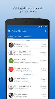 Phone to Location - Caller ID screenshots