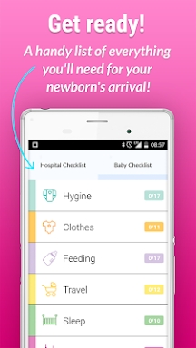 Newborn Baby Checklist screenshots