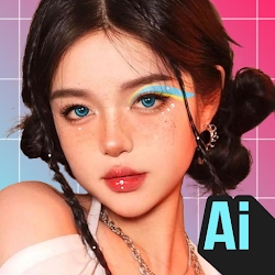 AI Camera Editor Makeup Effect