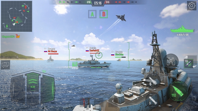 Force of Warships: Battleship screenshots