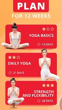 Hatha yoga for beginners screenshots