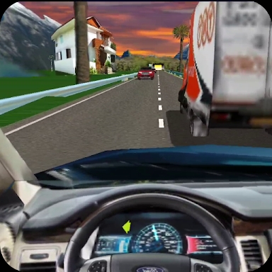 Traffic Racer Cockpit 3D screenshots