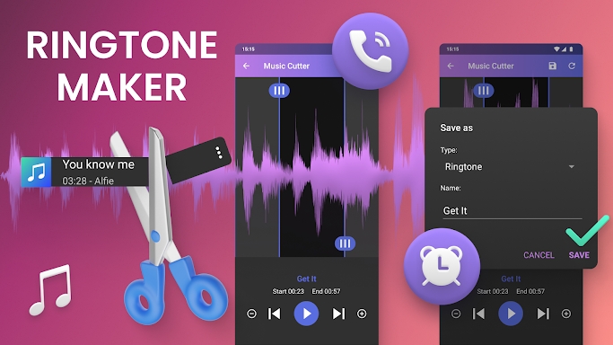 Music Cutter - Ringtone maker screenshots