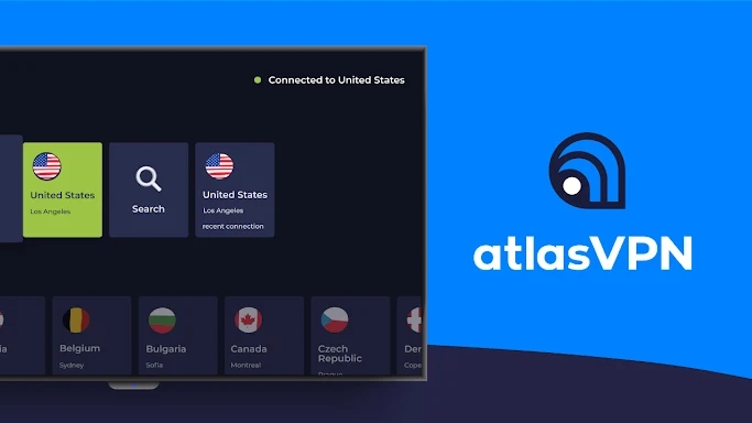 Atlas VPN: secure & fast VPN screenshots