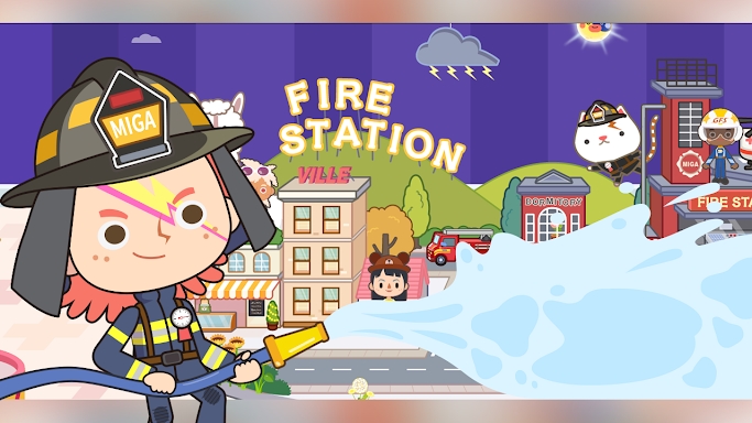 Miga Town: My Fire Station screenshots
