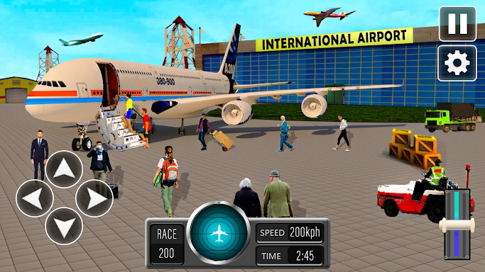Airplane game flight simulator screenshots
