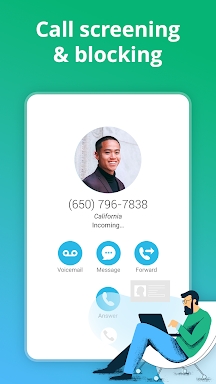 Line2 - Second Phone Number screenshots