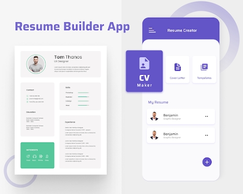 Resume Builder - Cv Maker screenshots