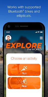 Explore the World by Bowflex screenshots