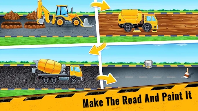 Kids Road Builder - Kids Games screenshots