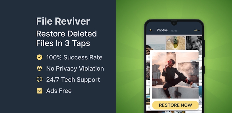File Reviver - Restore Photos screenshots