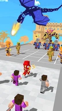 Hero Craft Run 3D screenshots