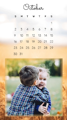 Monthly Photo Calendar screenshots