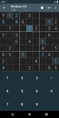 Material Sudoku screenshots