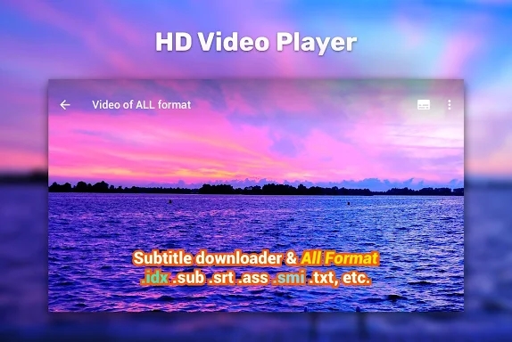 HD Video Player screenshots