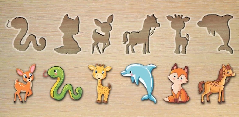 Baby Puzzles Animals for Kids screenshots