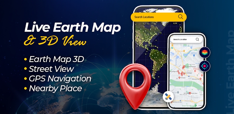 Live Earth Maps 3d View screenshots