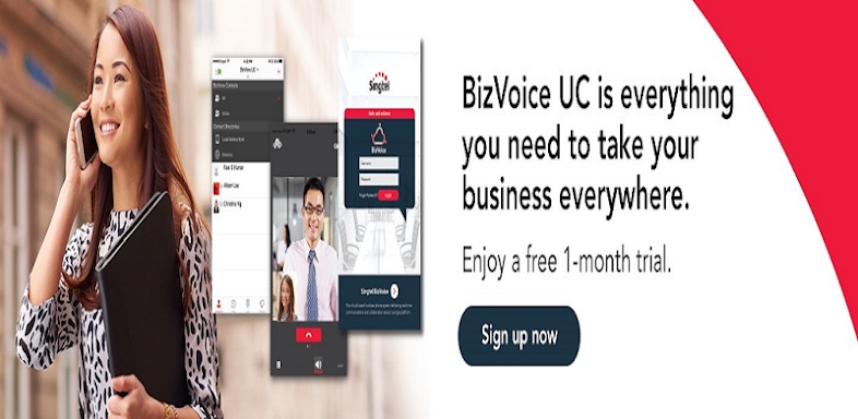 BizVoice UC screenshots