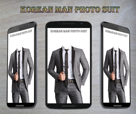 Korean Man Photo Suit screenshots