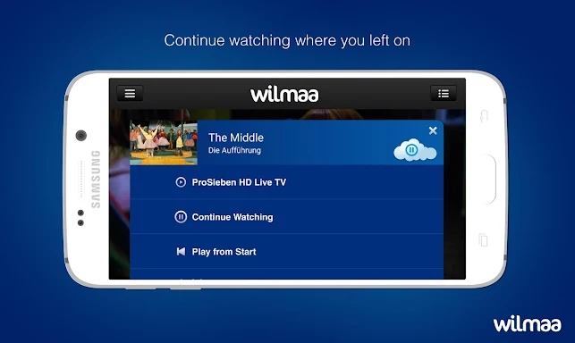 Wilmaa TV screenshots