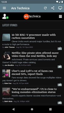 Tech News screenshots
