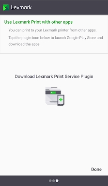 Lexmark Mobile Print screenshots