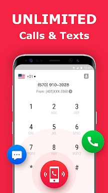 Second Phone Number screenshots